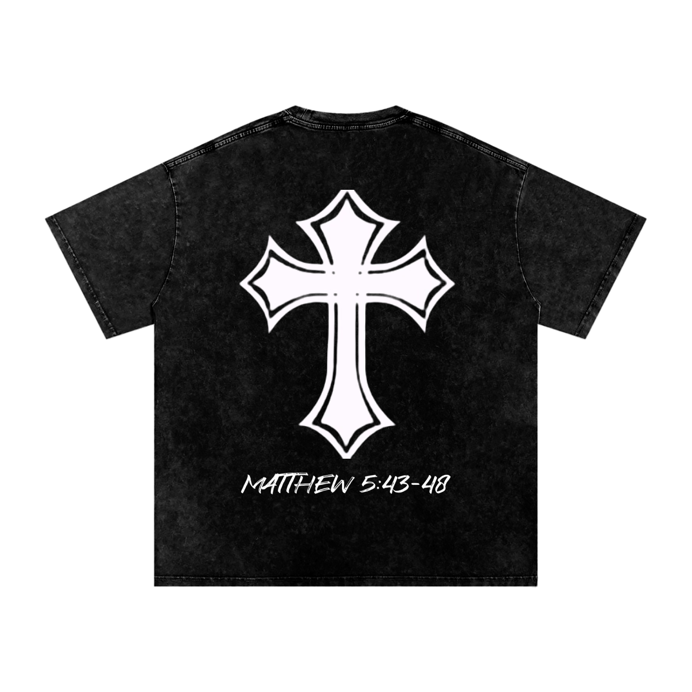 Washed Peace Oversized Cotton T-Shirt