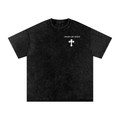 Washed Peace Oversized Cotton T-Shirt